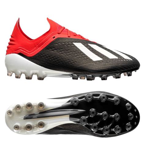 adidas x 18.1 ag schwarz rot|Adidas x18.1 cleats.